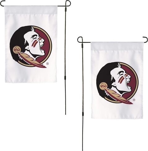 Desert Cactus Florida University FSU Garden Flag - 19 × 12 بوصة لافتة Seminoles State State ، للعرض في الهواء الطلق والأحداث (التصميم F) in Kuwait