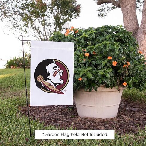Desert Cactus Florida University FSU Garden Flag - 19 × 12 بوصة لافتة Seminoles State State ، للعرض في الهواء الطلق والأحداث (التصميم F) in Kuwait