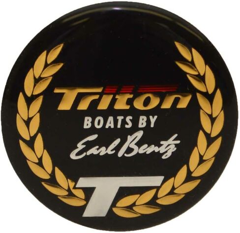 Triton Boat Raised Steering Wheel Decal Sticker in Saudi Arabia