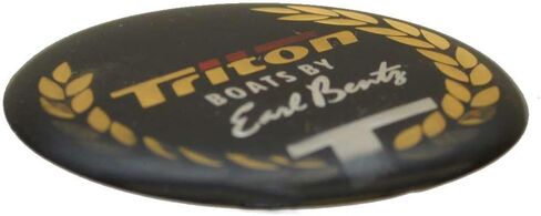 Triton Boat Raised Steering Wheel Decal Sticker in Saudi Arabia