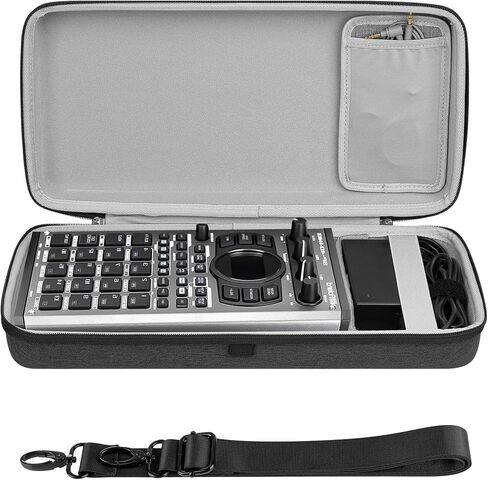 واجهة صوتية Geekria ، حالة حمل ، متوافقة مع Roland SP-404MKII / SP-404 / SP-404A / SP-404SX ، كيس سفر شل الصلبة EVA (رمادي داكن) in Saudi Arabia