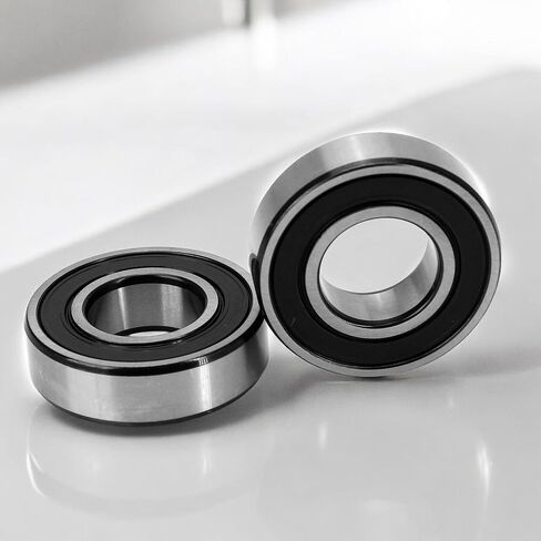 2pcs/lot 6004RZ Bearing Double Rubber Seal 20x42x12mm, Pre-Lubricated and Stable Performance and Cost Effective, Precision Level Deep Groove Ball Bearings, High Speed Low Noise in Saudi Arabia