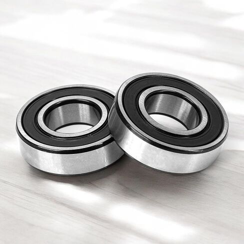 2pcs/lot 6004RZ Bearing Double Rubber Seal 20x42x12mm, Pre-Lubricated and Stable Performance and Cost Effective, Precision Level Deep Groove Ball Bearings, High Speed Low Noise in Saudi Arabia
