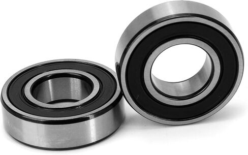 2pcs/lot 6004RZ Bearing Double Rubber Seal 20x42x12mm, Pre-Lubricated and Stable Performance and Cost Effective, Precision Level Deep Groove Ball Bearings, High Speed Low Noise in Saudi Arabia