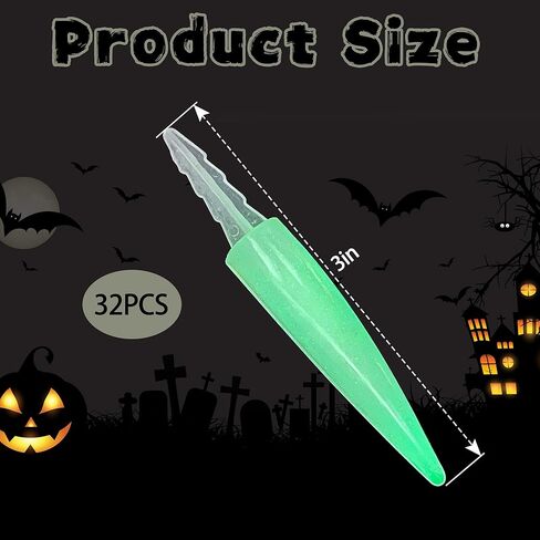 Tlswshsy 32 PCS Halloween Halloween Pumpkin Teath ، Fangky Spooky Pubkin ، Jack O Lantern Teath for Holeween Home Party School School tivels in Kuwait