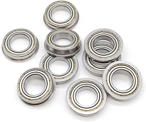 F6801ZZ 12x21x5 Mm Flange Ball Bearing Flange Bearing 5PCS in Saudi Arabia