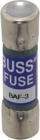 Bussmann BAF-3 Fuse ، 3A ، 250V ، Fast Action BAF3 (10 قطع) in Saudi Arabia