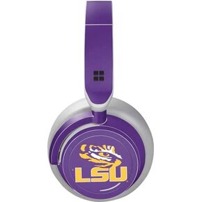 Skinit Decal Audio Skin Compatible with Surface Headphones - Officially Licensed LSU Tigers Mascot Design in Saudi Arabia