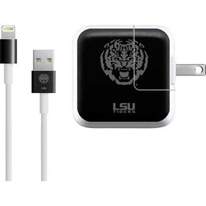 Skinit Decal Other Skin Compatible with iPad Charger (10W USB) - Officially Licensed LSU Geaux Tigers Design in Saudi Arabia