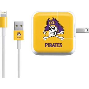 Skinit Decal بشرة أخرى متوافقة مع شاحن iPad (10W USB) - College College College ECU Pirates شعار أصفر in Saudi Arabia