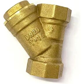 1/2" 3/4" 1" 2" 3" 4" Y Shaped Brass Strainer Filter Valve Female Inline Y Mesh Strainer Threads Filter Brass Filter Valve(1") in Saudi Arabia