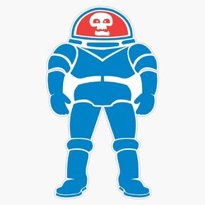 Space Kook Pumper Sticker Window Vinyl Secal 5 " in Saudi Arabia