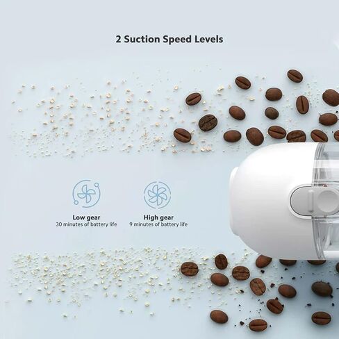 Xiaomi Handheld Vacuum 13,000Pa, Powerful Brushless Motor Cordless Car Vacuum Cleaner, Ultra Lightweight Portable Mini Hand Vacuum Rechargeable with Type-C Cable for Car/Home/Pet Hair in Saudi Arabia