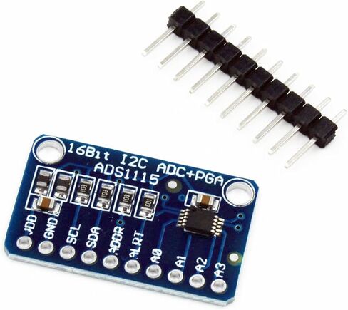 3 قطع ADS1115 16 بت 16 BYTE 4 القناة I2C IIC محول ADC PGA القناة إلى الرقم الرقمي مع مكبرات الصوت القابلة للبرمجة لوحة محول ADC عالية الدقة ل Arduino Raspberry Pi in Saudi Arabia