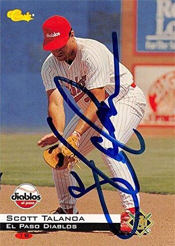 Scott Talanoa autographed Baseball Card (El Paso Diablos, Brewers) 1994 Classic Rookie #78 - MLB Autographed Baseball Cards in Saudi Arabia