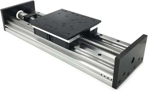 المحرك الخطي الثقيل دليل Double Guide Rail HGR20 4 Sliders Block SFU1605/1610/2005/SFU2010 100 ~ 1000mm rocke (1605 ballscrew ، 400mm rocke) in Kuwait