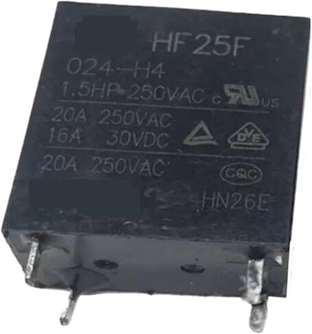 HF25F 024-H4 HF25F 024H4-24V 24DCV DCV24 20A 4PIN RELAY (10pcs) in Saudi Arabia