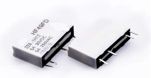 5Pcs/Lot Sale Relay 12V HF49FD-005-1H12 HF49FD-012-1H12 HF49D-024-1H12 4PIN 5A Relay 5V 12V 24V(24V) in Saudi Arabia