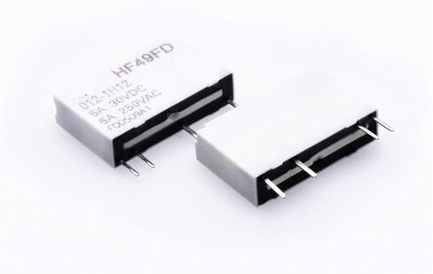 5Pcs/Lot Sale Relay 12V HF49FD-005-1H12 HF49FD-012-1H12 HF49D-024-1H12 4PIN 5A Relay 5V 12V 24V(24V) in Saudi Arabia