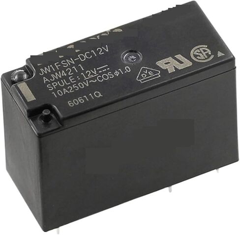 10Pcs/lot relays JW1FSN-DC12V / JW1FSN-DC24V AJW4211 / AJW4212 JW1FSN DC12V / 24V 5pin 10A / 250VAC Relay Base(JW1FSN-DC12V) in Saudi Arabia
