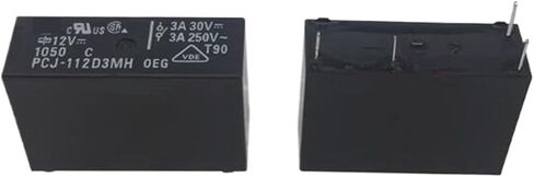 Relay PCJ-112D3MH PCJ112D3MH 12V DCV12 12VDC 4PIN(5pcs) in Saudi Arabia