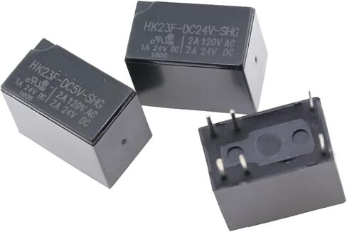 5PCS/LOT Relay HK23F HK23F-DC5V-SHG HK23F-DC12V-SHG HK23F-DC24V-SHG Volt Power Relay 5V 12V 24V 2A 2 6-Pin 0.2W(24V) in Saudi Arabia