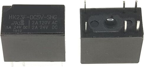 5PCS/LOT Relay HK23F HK23F-DC5V-SHG HK23F-DC12V-SHG HK23F-DC24V-SHG Volt Power Relay 5V 12V 24V 2A 2 6-Pin 0.2W(24V) in Saudi Arabia