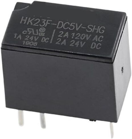5PCS/LOT Relay HK23F HK23F-DC5V-SHG HK23F-DC12V-SHG HK23F-DC24V-SHG Volt Power Relay 5V 12V 24V 2A 2 6-Pin 0.2W(24V) in Saudi Arabia