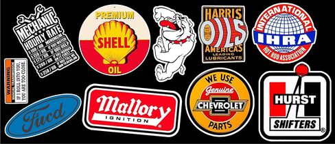 حزمة ملصقات فينيل أجزاء المحرك #3 in Kuwait