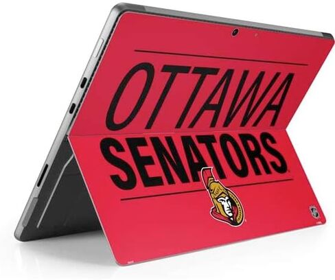 Skinit Decal Tablet Skin Compatible with Surface Pro 9 - Officially Licensed NHL Ottawa Senators Lineup Design in Saudi Arabia