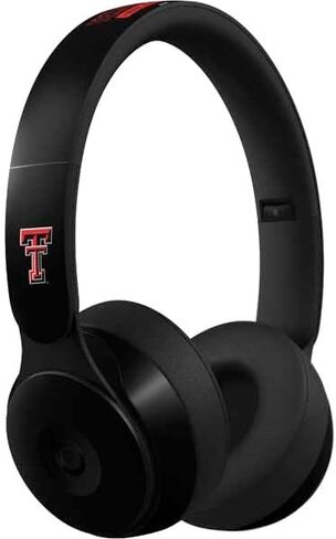 Skinit Decal Audio Skin Compatible with Beats Solo Pro - Officially Licensed Texas Tech University TT Red Raiders Design in Saudi Arabia