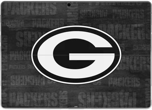 Skinit Decal Tablet Skin Compatible with Surface Pro 9 - Officially Licensed NFL Green Bay Packers Black & White Design in Saudi Arabia