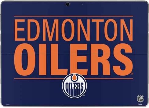 Skinit Skinit Tablet Skiner مع Surface Pro 9 - تصميم تشكيلة NHL Edmonton Oilers المرخص رسميًا in Saudi Arabia