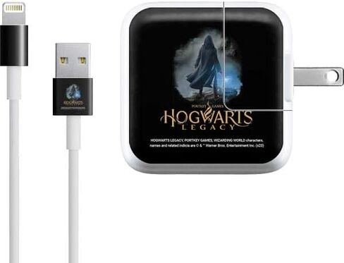 Skinit Decal Other Skin Compatible with iPad Charger (10W USB) - Officially Licensed Warner Bros Hogwarts Legacy Customized Character Design in Saudi Arabia