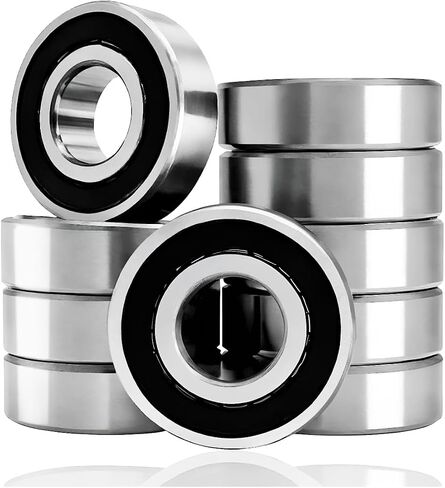 20 PCS 608-2RS Ball Bearings ، تحمل الصلب ، المطاط المزدوج ودعم RPM المرتفع ، محامل كرة أخدود عميقة مختومة. in Saudi Arabia