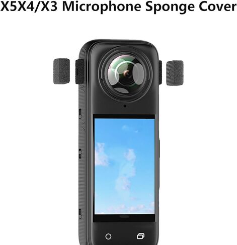 لـ Insta360 X5 x4 x3 MIC Muff - صوت واضح بلوري في أي رياح （6pcs) in Saudi Arabia