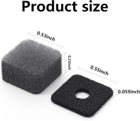 لـ Insta360 X5 x4 x3 MIC Muff - صوت واضح بلوري في أي رياح （6pcs) in Saudi Arabia