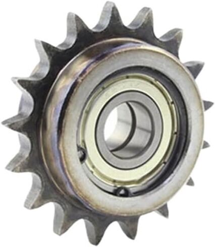 ترس محرك الصلب 1pcs 13 أسنان الصلب 10A عجلات الملعب 15.875mm مزدوجة/أحادية الحامل المتدفق المتدفق تجويف العتاد 10/12/15/17 مم (محمل واحد 10 مم) in Saudi Arabia