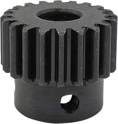 Steel Motor Drive Gear 1Mod Spur Gear Metal Transmission Gear 8mm Bore 45# Steel 1M 15 Tooth-35 Tooth Pinion Gear Metal Mod 1 Motor Gear(18 Teeth) in Saudi Arabia