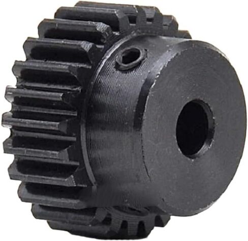 Steel Motor Drive Gear 1Mod Spur Gear Metal Transmission Gear 8mm Bore 45# Steel 1M 15 Tooth-35 Tooth Pinion Gear Metal Mod 1 Motor Gear(18 Teeth) in Saudi Arabia