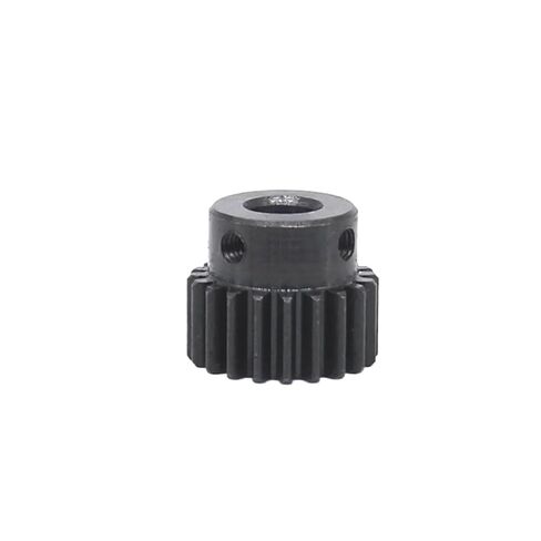 ترس محرك الصلب 1Mod 20TETH Spur Gear 1M20T مع ثقب داخلي 5/6/6.35 8 مم رف أسنان مستقيم 1M لمحرك CNC NEMA23 (6 مم) in Saudi Arabia