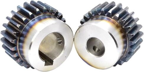 Steel Motor Drive Gear 1pcs 1.5M 12-19T Spur Gear Bore 8mm Motor Gear with Step Carbon Steel Transmission Accessories Part(18 Teeth) in Saudi Arabia
