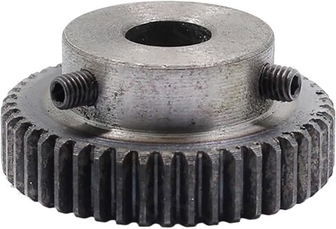 GEAR MOTOR MOTOR GEAR 1PCS 31T-80T MODULE 1 SPUR GEAR MOTION GEAR 1M 45# الصلب CNC تروس النقل الميكانيكي 8 مم (40 أسنان) in Saudi Arabia