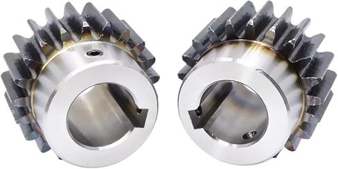 Steel Motor Drive Gear 1pcs 2M 26T Spur Gear Keyway Bore12/14/15~25mm Steel Metal Motor Gear with Step Transmission Accessories(25mm-Keyway 8x3.3mm) in Saudi Arabia