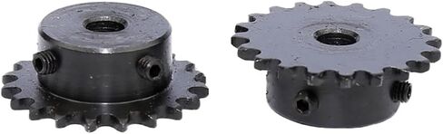 Steel Motor Drive Gear 1pcs 04C 16 Teeth 35mm Out Diameter6-12mm Inner Hole Industrial Steel Roller Chain Sprocket with Screw Thread(6mm) in Saudi Arabia