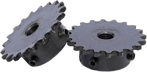 Steel Motor Drive Gear 1pcs 04C 16 Teeth 35mm Out Diameter6-12mm Inner Hole Industrial Steel Roller Chain Sprocket with Screw Thread(6mm) in Saudi Arabia
