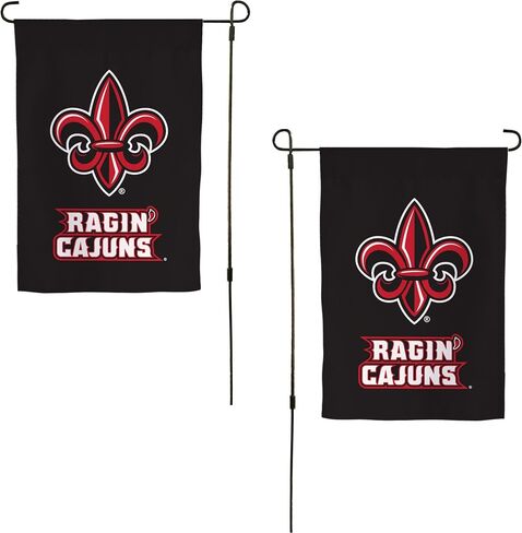 Desert Cactus University of Lousiaiana Lafayette ULL Garden Flag – 19 x 12 inch Ragin' Cajuns Banner, For Outdoor Display and Events (Design M) in Saudi Arabia