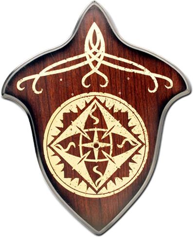 Medieval Ancient Tribal Golden Universal Wall Sword Plaque Display in Kuwait