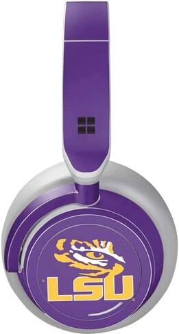 Skinit Decal Audio Skin Compatible with Surface Headphones - Officially Licensed LSU Tigers Mascot Design in Saudi Arabia
