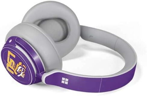 Skinit Decal Audio Skin Compatible with Surface Headphones - Officially Licensed LSU Tigers Mascot Design in Saudi Arabia